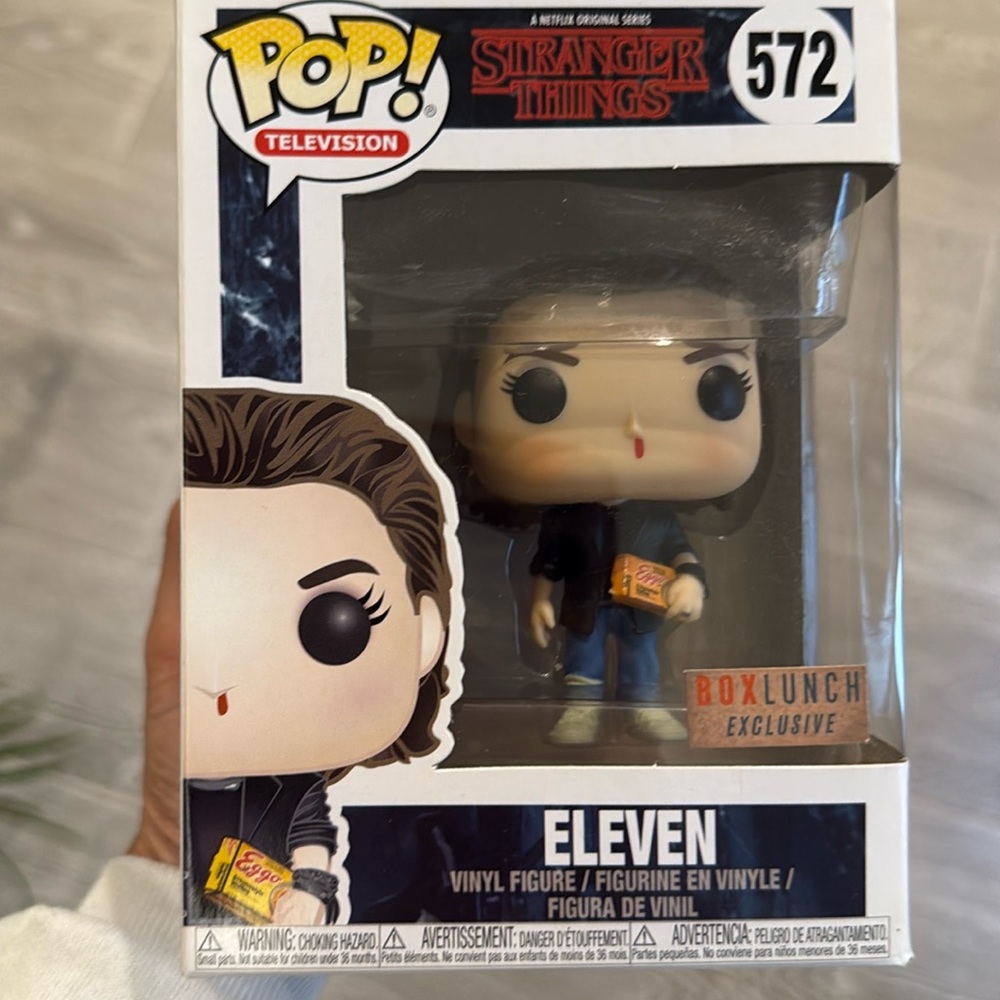 NIB Funko Pop! TV Stranger Things -  572 Eleven: BoxLunch Exclusive Figure